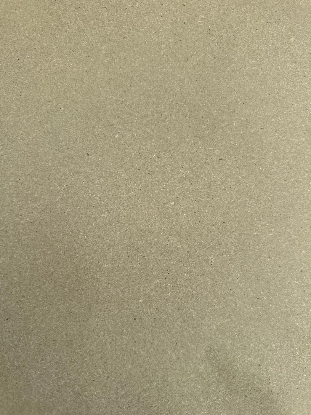 Khaki-green paper stock, sample 3
